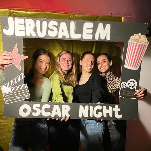 Jerusalem students at the big oscar night!