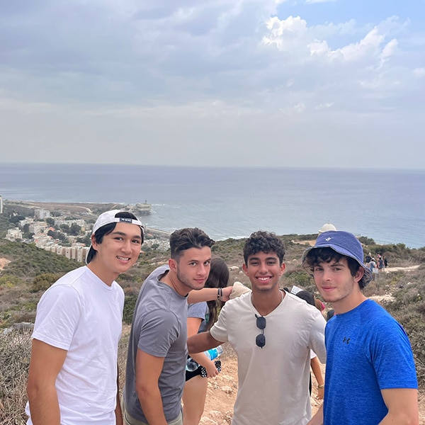 Florentin boys at the city of haifa!