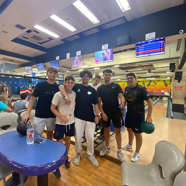 Jerusalem community at the bowling alley