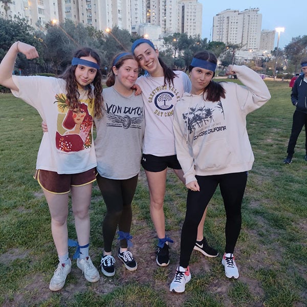 Lulu, rony, claire, and alexa looking fierce!