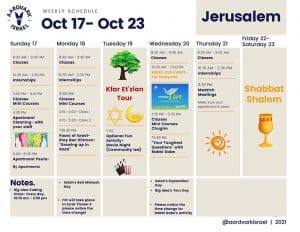 Weekly Updates - October 14, 2021 14 Jerusalem fall