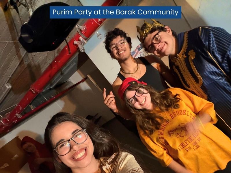 Stronger Together: Life On The Program During Challenging Days In Israel 19 Purim party at the community