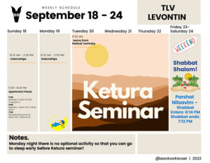 Weekly Updates - September 15, 2022 10 Tlv levontin