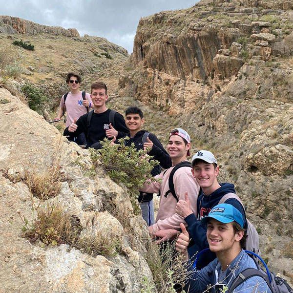 Adin, daniel, mathew, sam, matt, and evan from jerusalem at nahal talkid